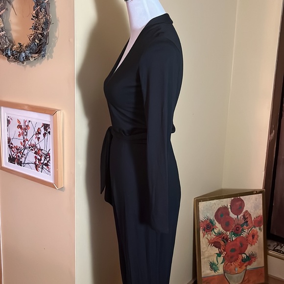 RACHEL PALLY Size XS Stretchy Jumpsuit 1-Piece VNeck Belted Tie-Waist $298 NEW - Picture 12 of 17